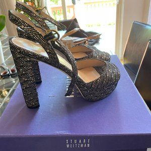 Stuart Weitzman Dressy 5" Platforms, Size 7